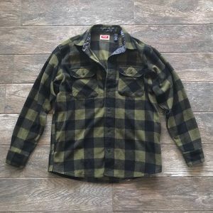 Army Green Wrangler Flannel